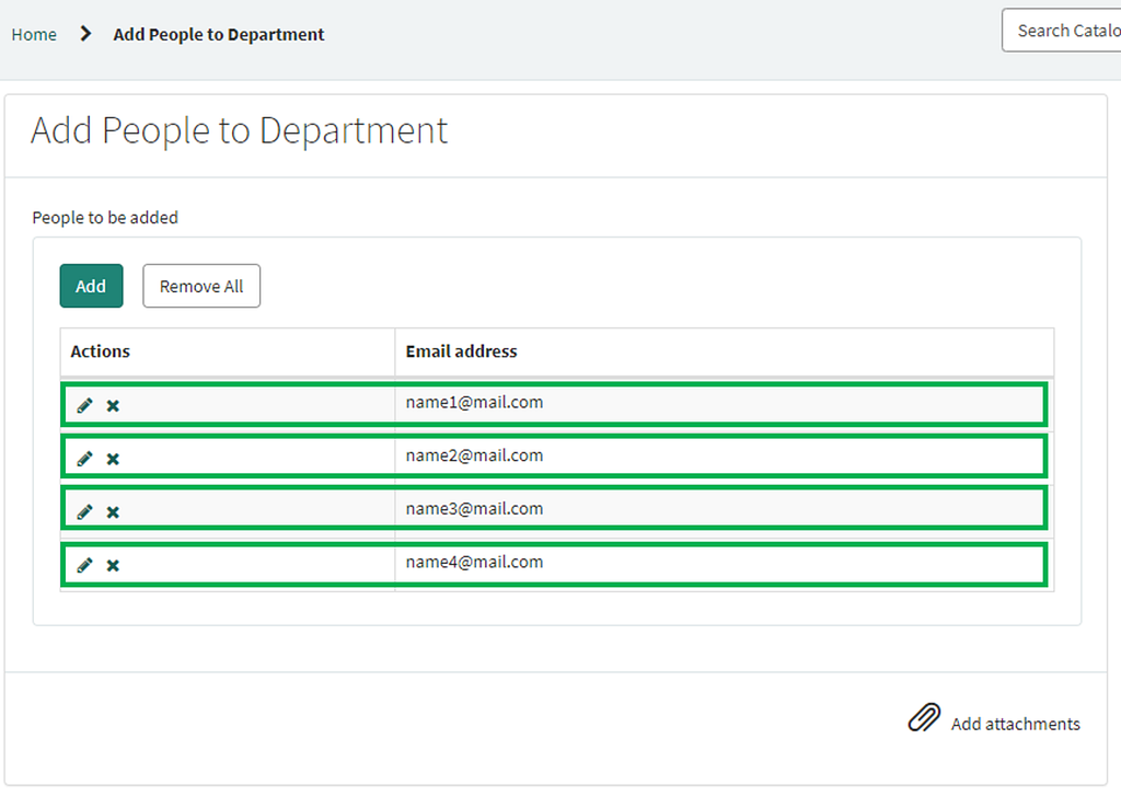 Use a Multi-Row Variable Set on the Catalog Item